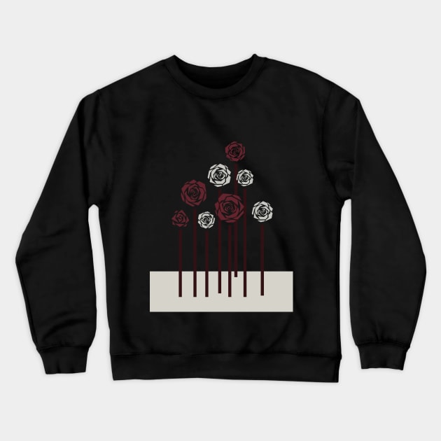 december roses Crewneck Sweatshirt by Ia-Po